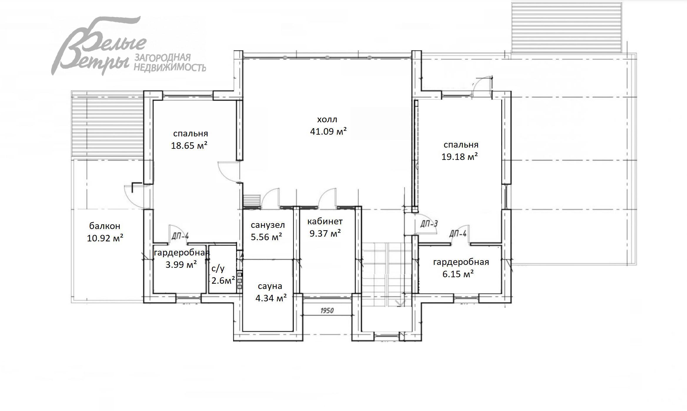 Дом Синергия КП Зименки id 535-712 планировка1
