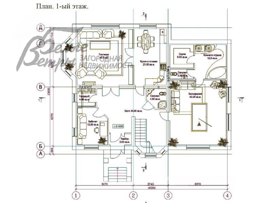 Дом Европейская долина к/п Шаганино id 340-706 планировка0