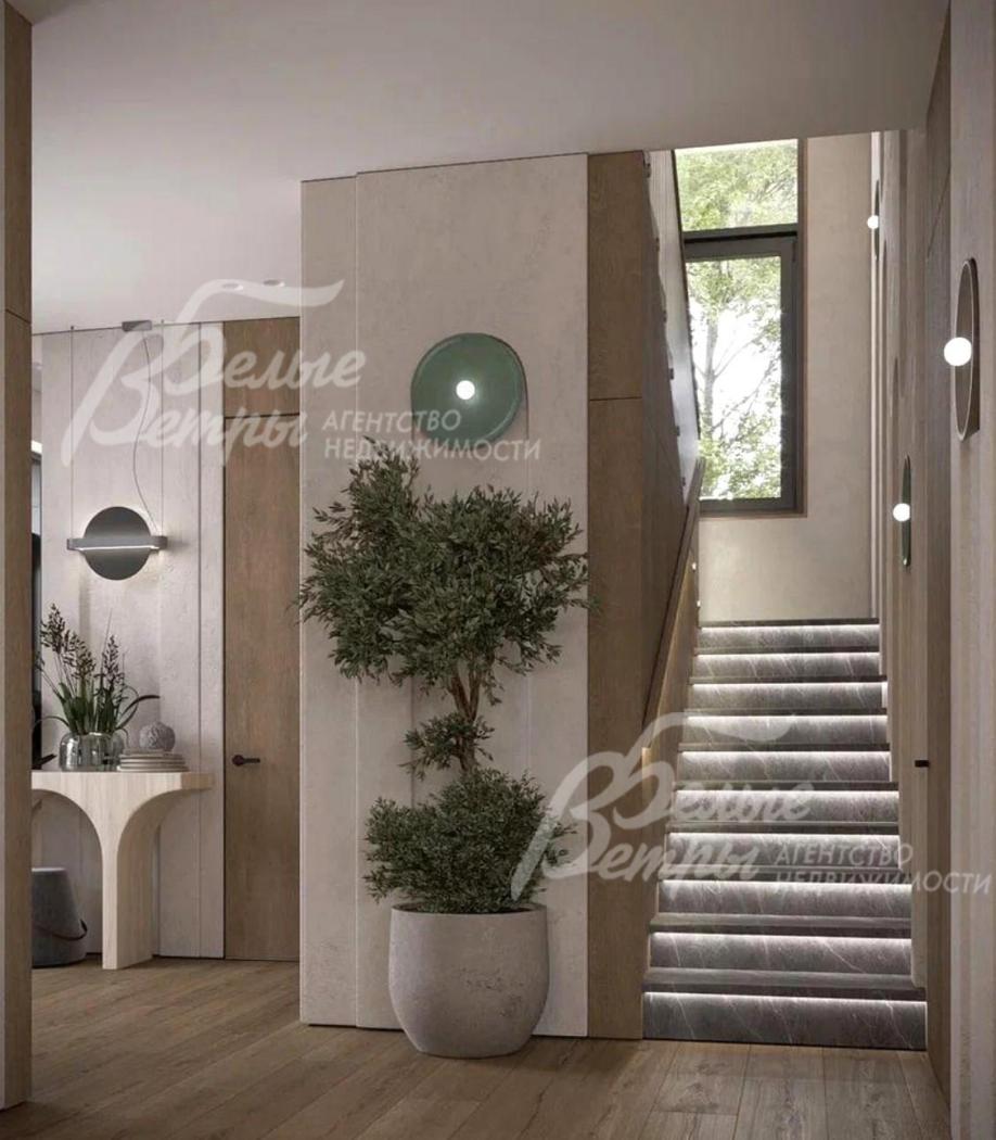 Холл 1го этажа - визуализация