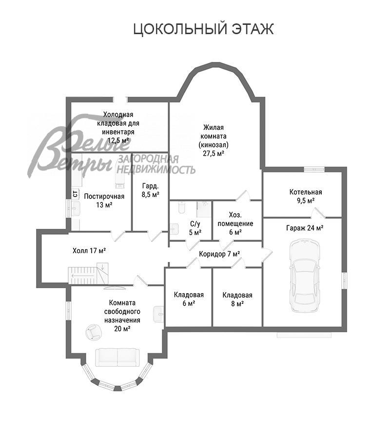 Дом Ильичевка к/п Ильичевка id 110-465 планировка0