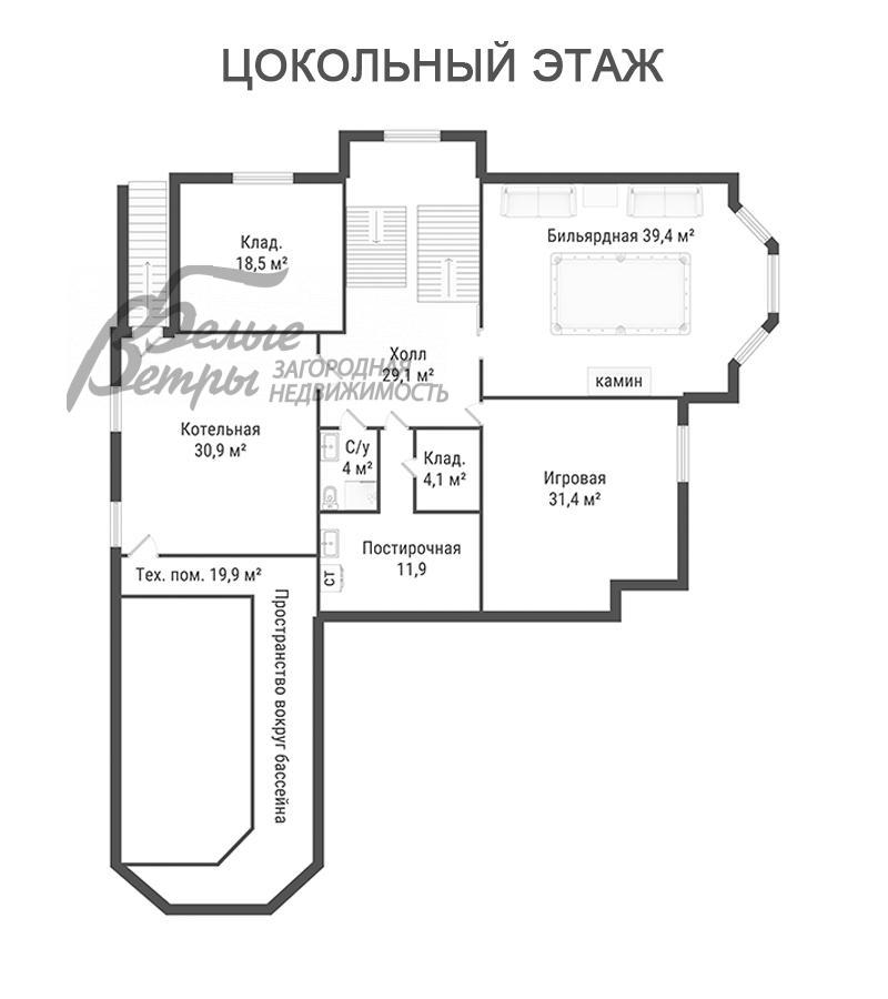 Дом Курорт Михайловское КП  id 527-402 планировка0