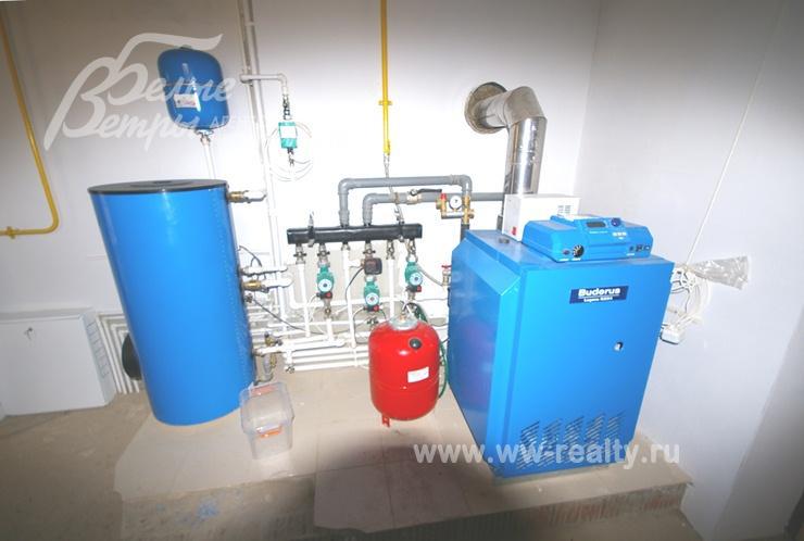 Все центральные коммуникации разведены по дому