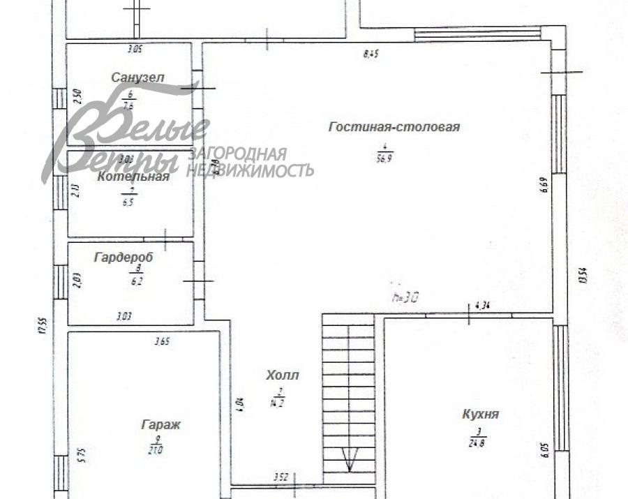 Дом в аренду Аметист к/п Свитино id 213-008 планировка0
