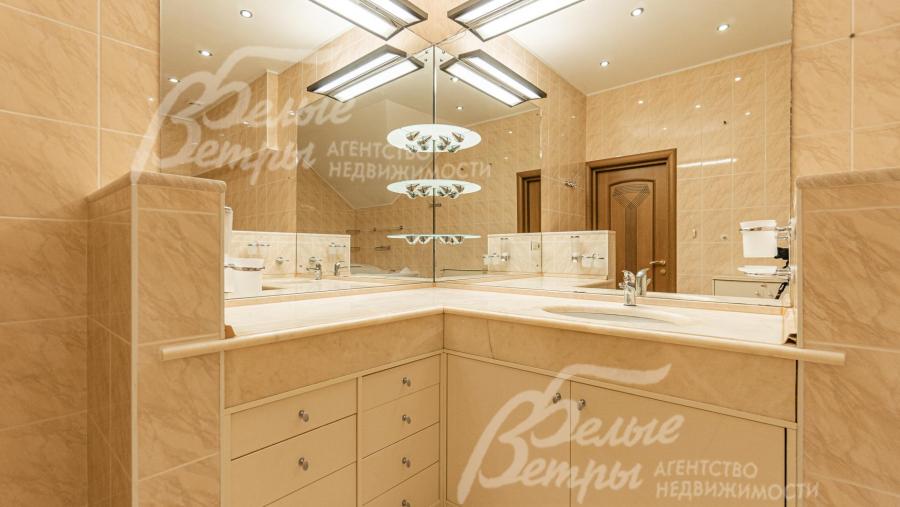 Отделка столешницы раковин - мрамор