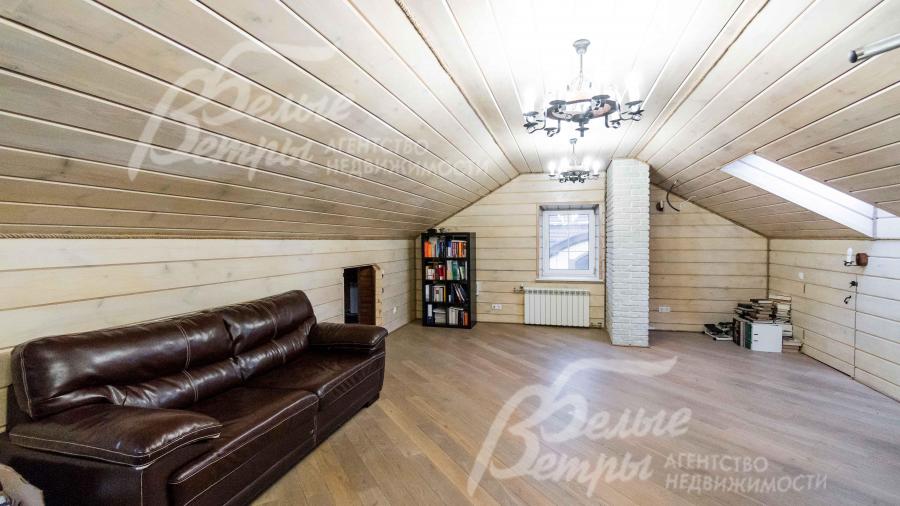 Мансардный этаж площадью 45 кв.м