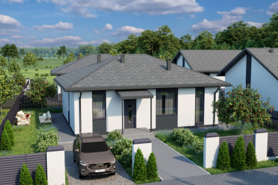 Дом, Зеленые кварталы Акиньшино, 96 кв.м