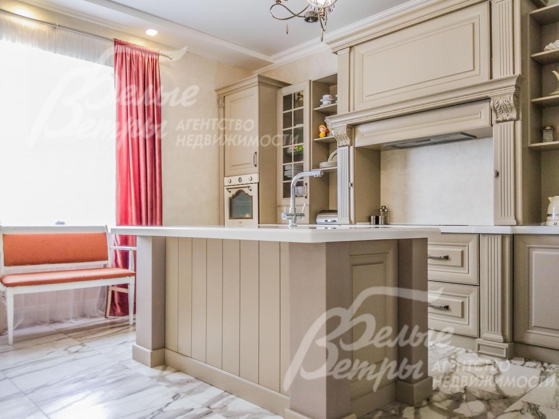 Кухня с островом 20 кв.м