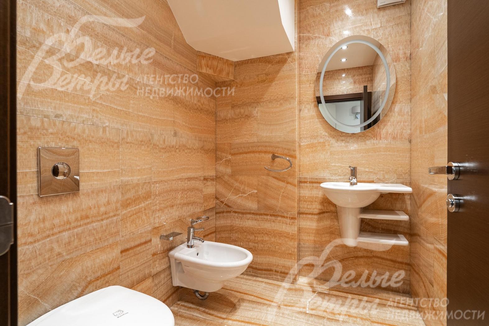 Отделка санузла ониксом