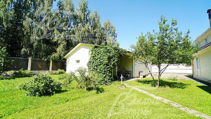 Гараж на 2 авто стиле дома 80 кв.м из бруса, с помещением для персонала и хозблоком