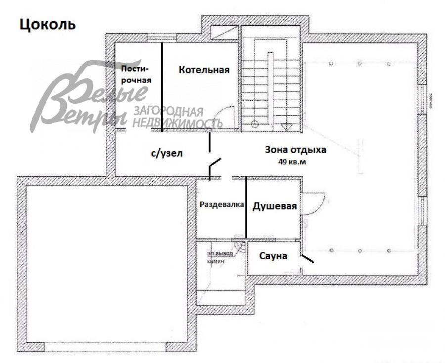 Дом Лесные ключи к/п Вороново id 160-106 планировка0
