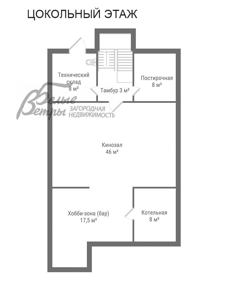 Дом Лесная слобода КП Бурцево id 293-111 планировка2