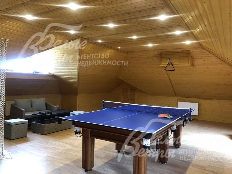 Бильярдная в мансарде