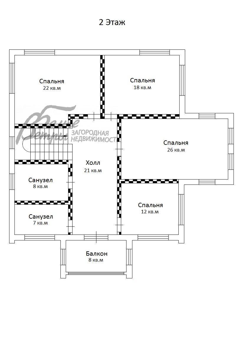 Дом Президент к/п  id 166-939 планировка1
