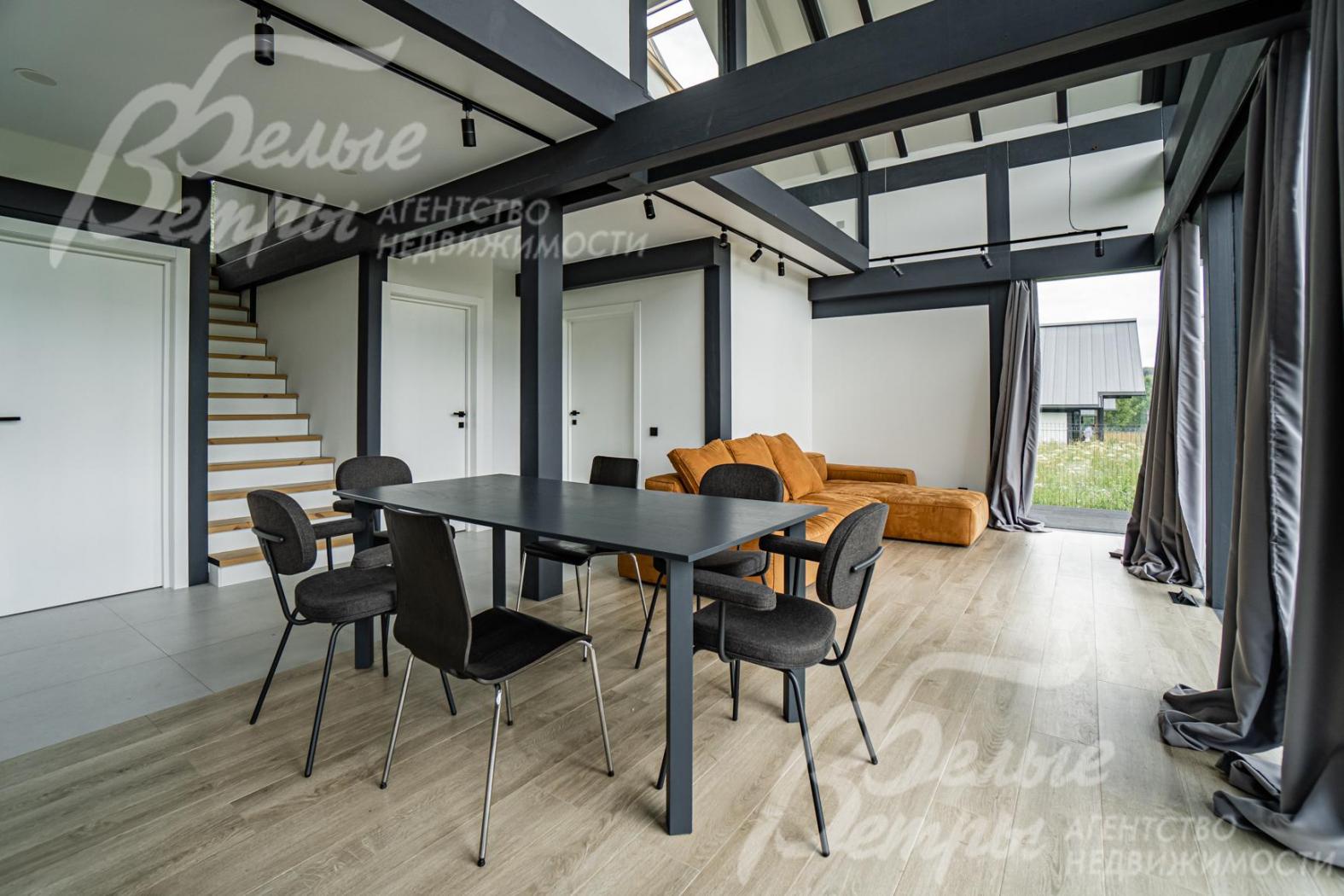 Кухня-столовая-гостиная 44 кв.м