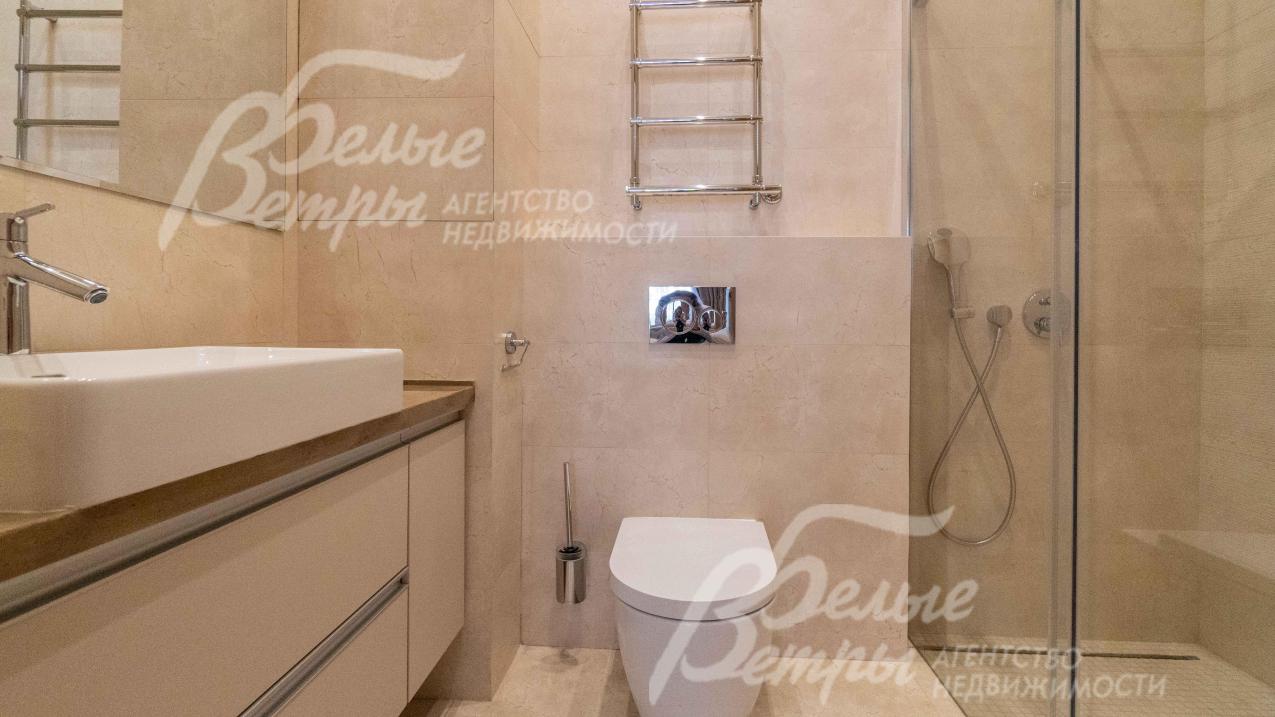 В санузлах плитка элитных итальянских марок