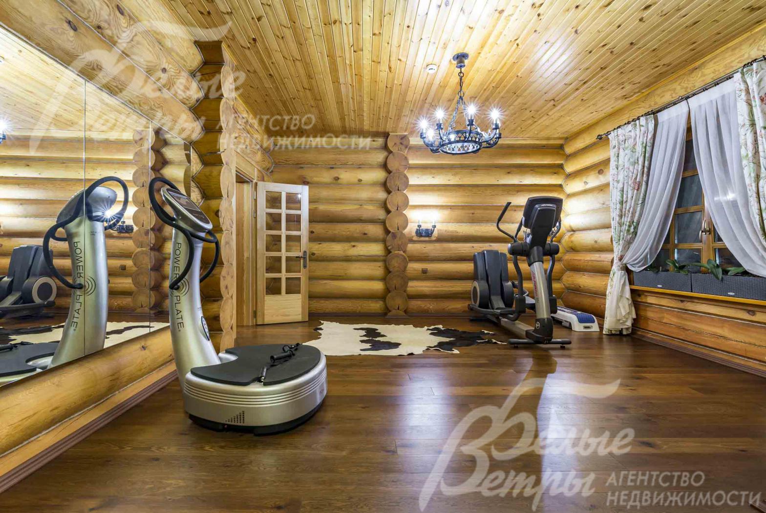 Спортивный зал в банном комплексе