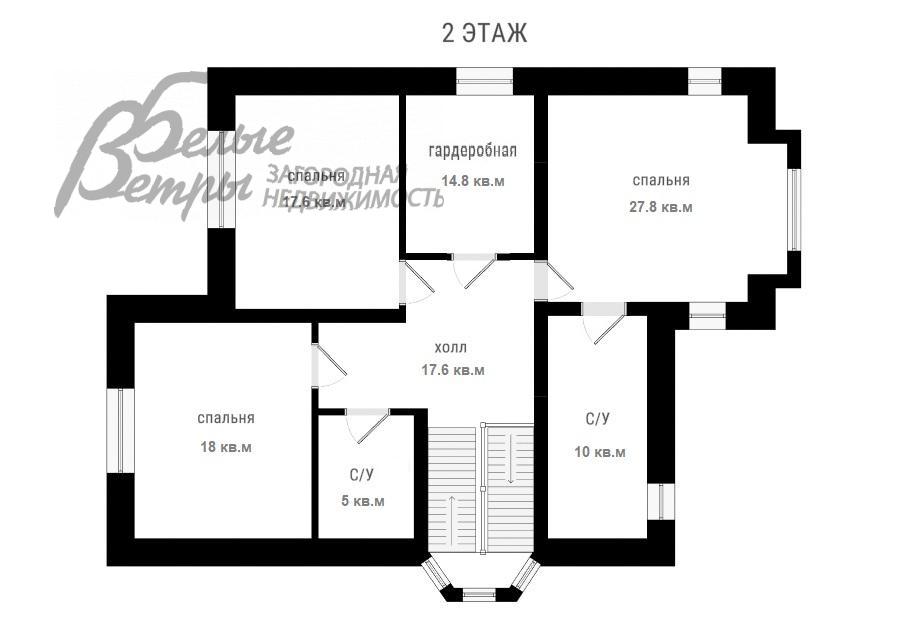 Дом в аренду Ильичевка к/п Ильичевка id 110-063 планировка1