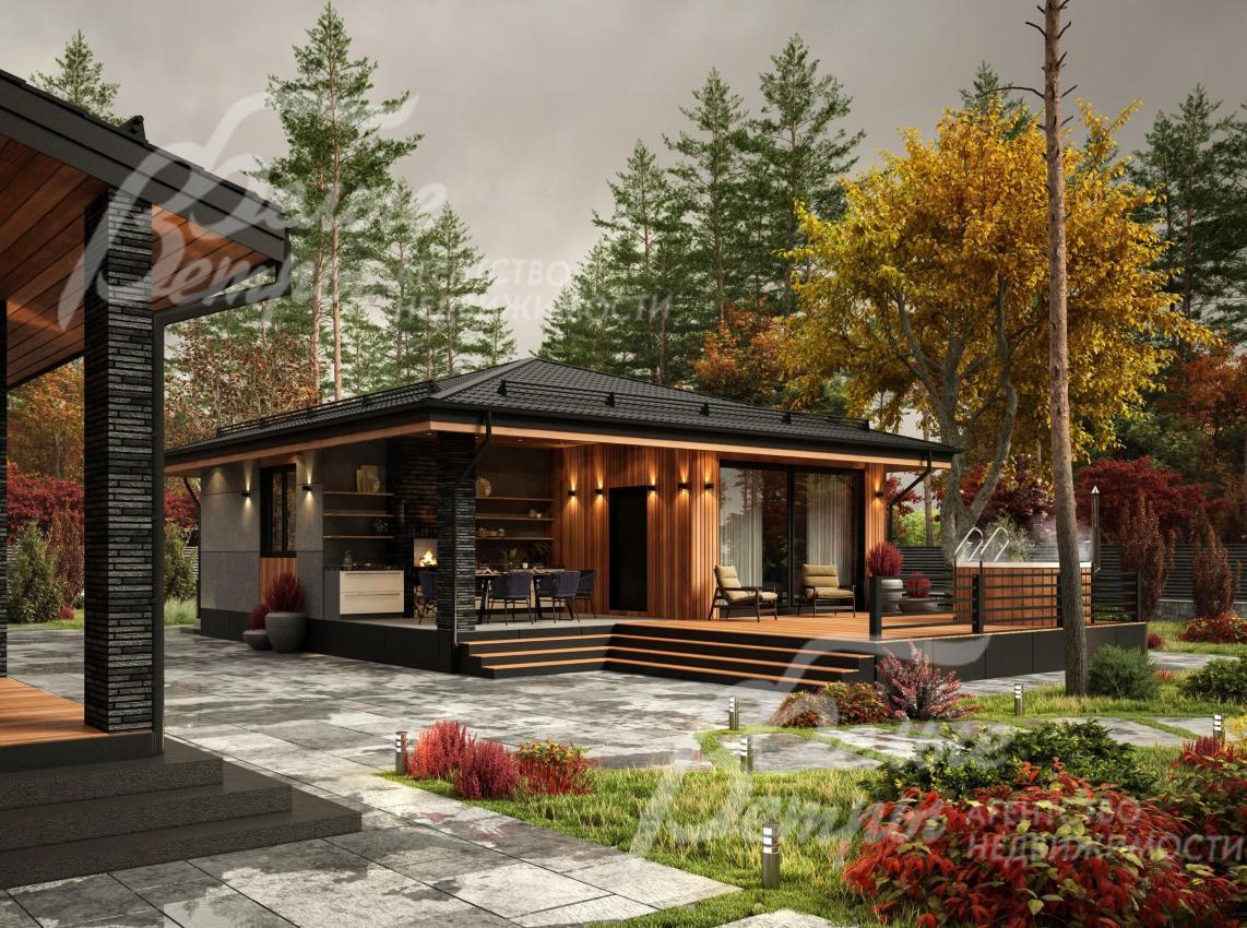 Визуализация проекта бани