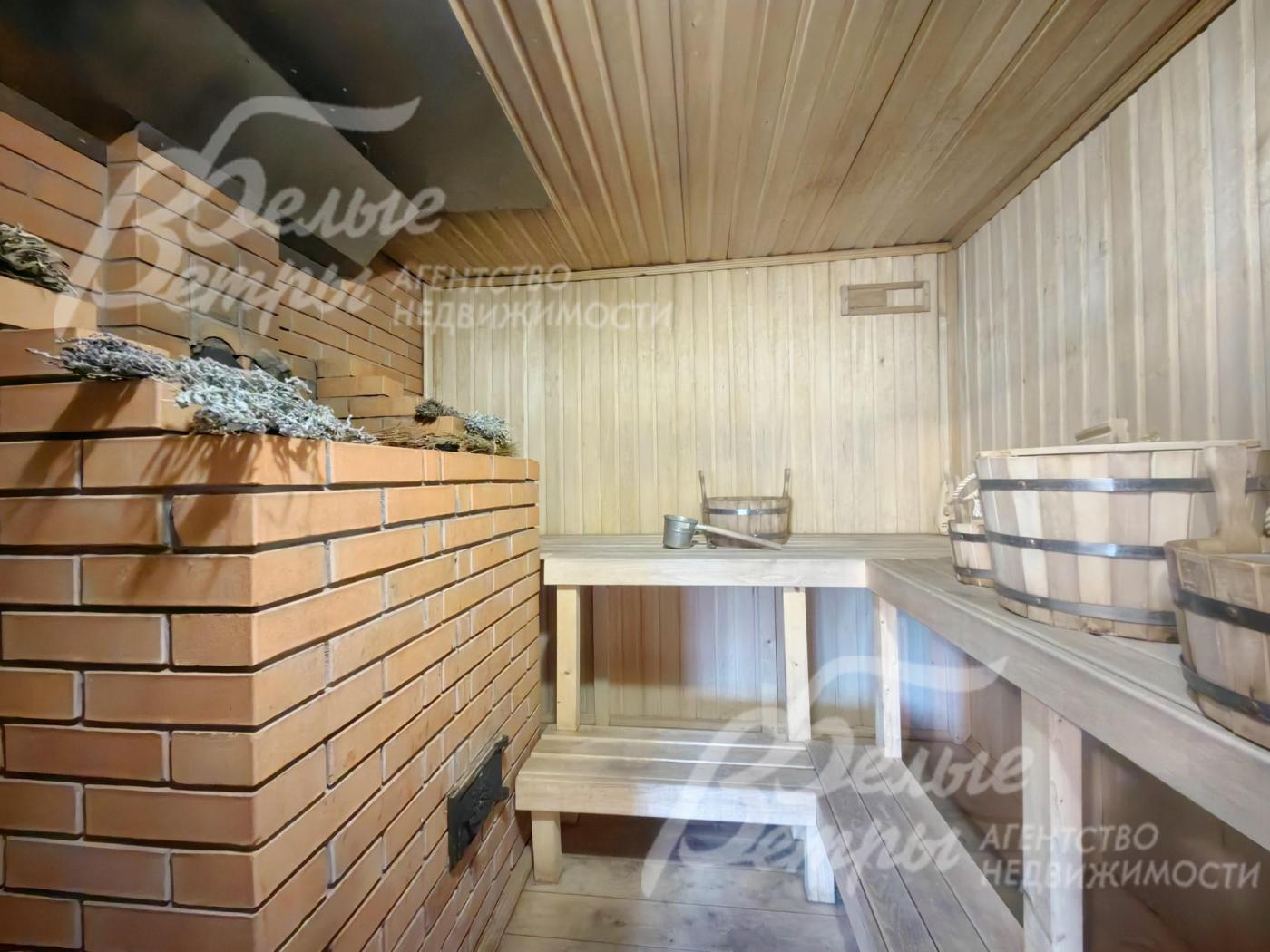 Сауна на территории поселка - за дополнительную плату.