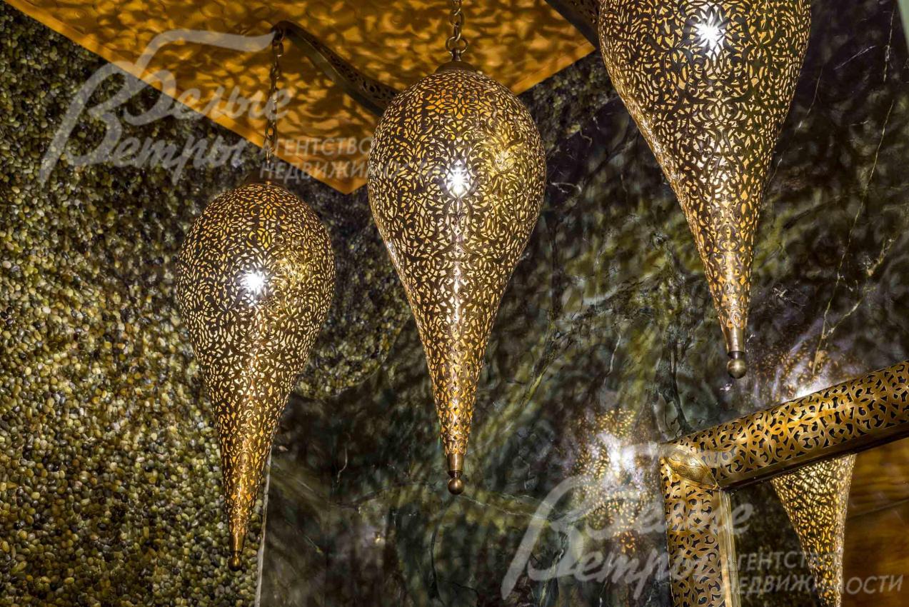 Светильники привезены из Марокко