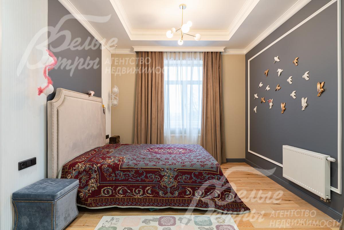 Мастер-спальня с санузлом и гардеробной