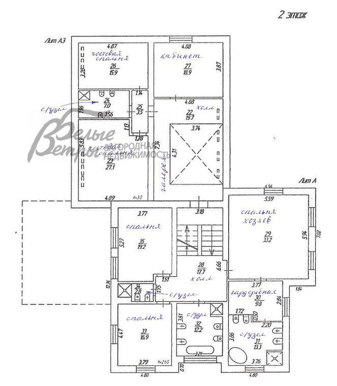 Дом Власово КП  id 219-406 планировка1