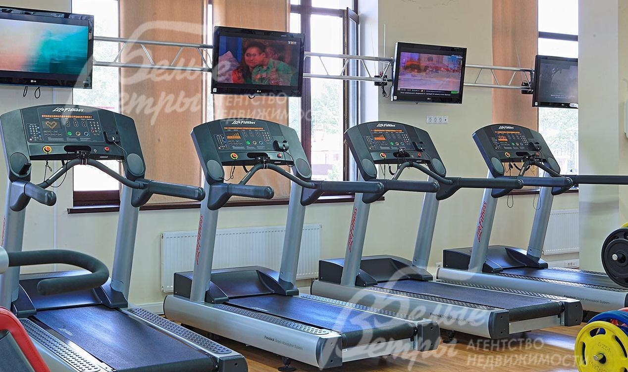 Спортзал в коттеджном поселке Променад