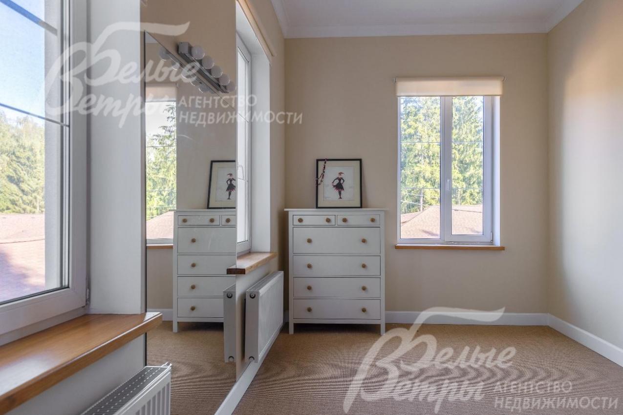 Гардеробная в мастер-спальне