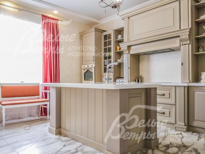 Кухня с островом 20 кв.м