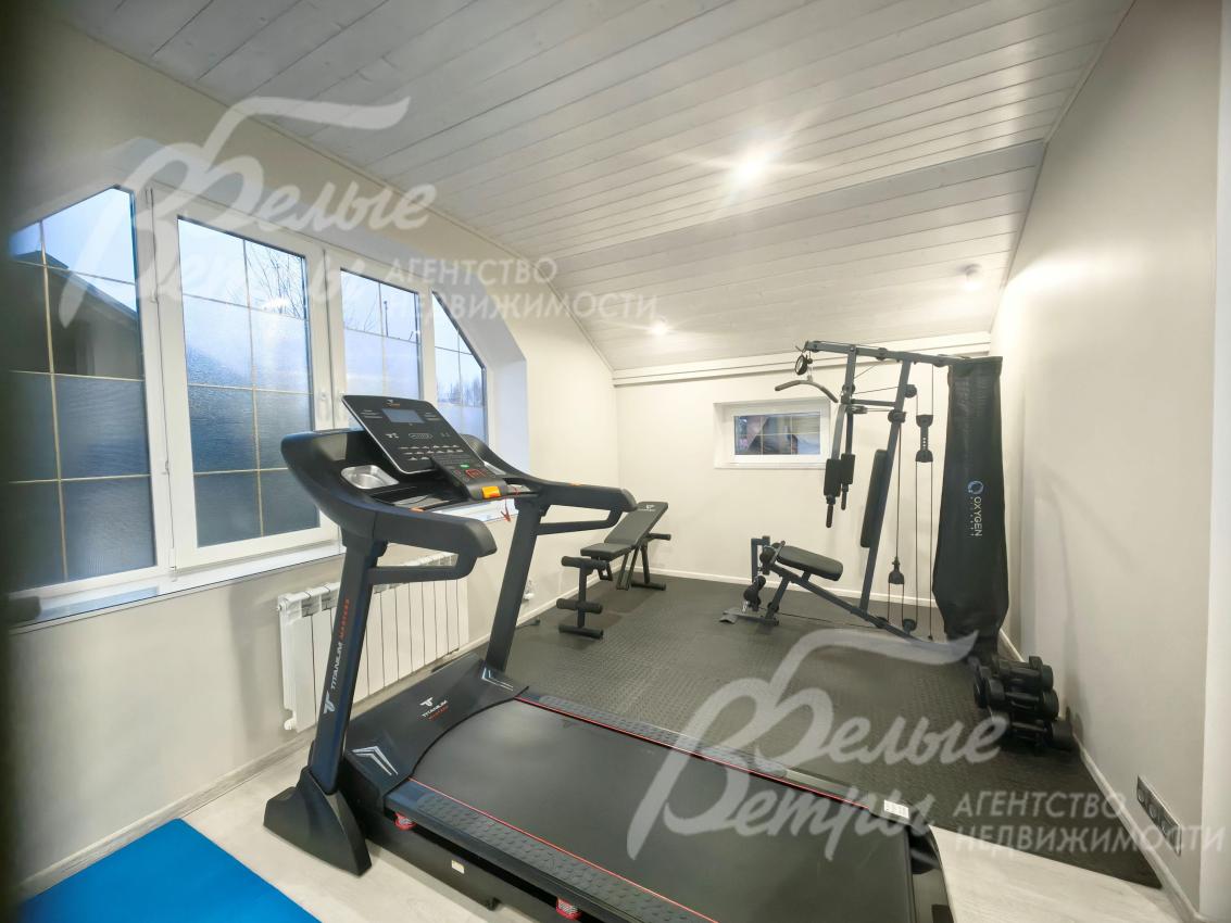 Оборудованный спортзал