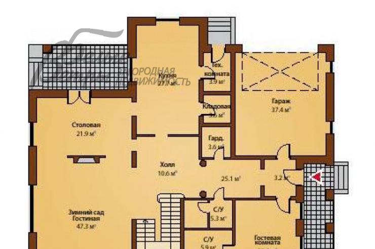Дом Баден Хиллс к/п  id 384-705 планировка0