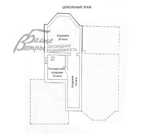 Дом в аренду Жуковка-2 КП  id 389-005 планировка0