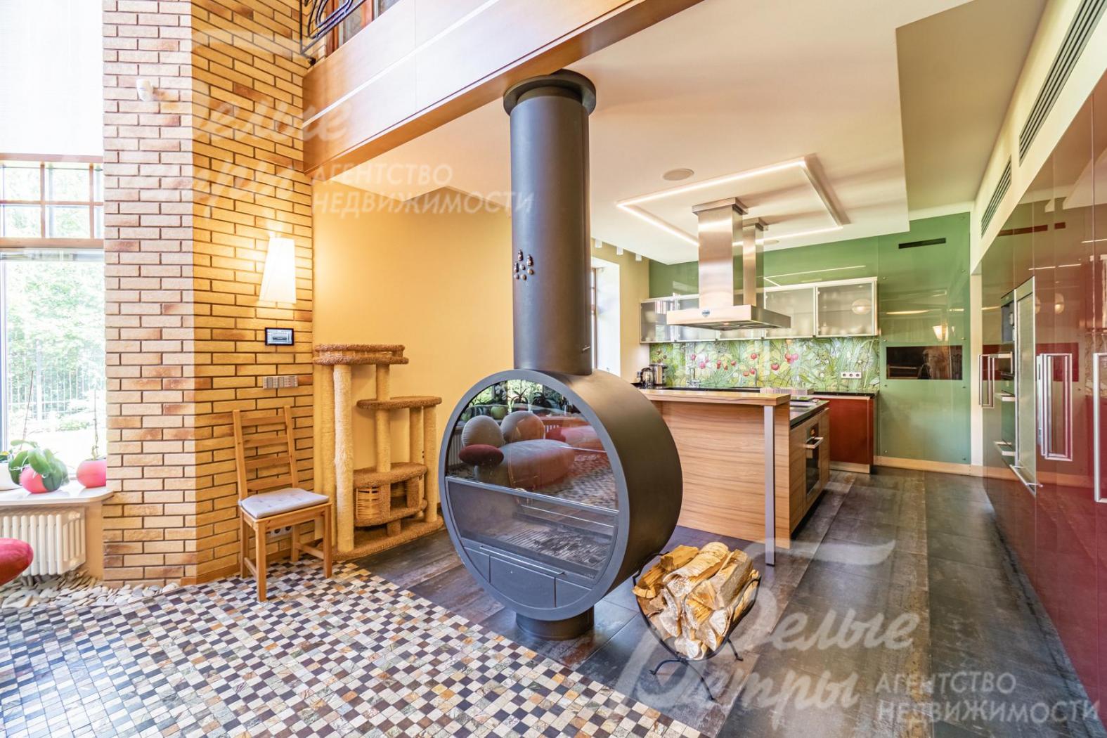 Двухсторонний камин со стеклом Boley (Голландия)