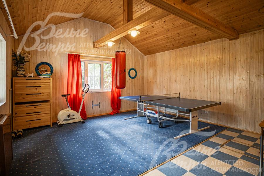 Спортзал-игровая в бане