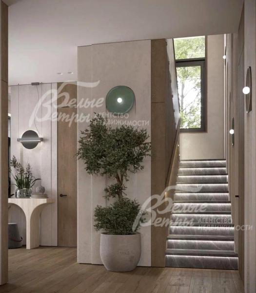 Холл 1го этажа - визуализация