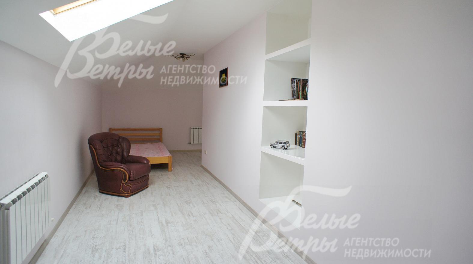 На мансардном этаже две небольшие спальни