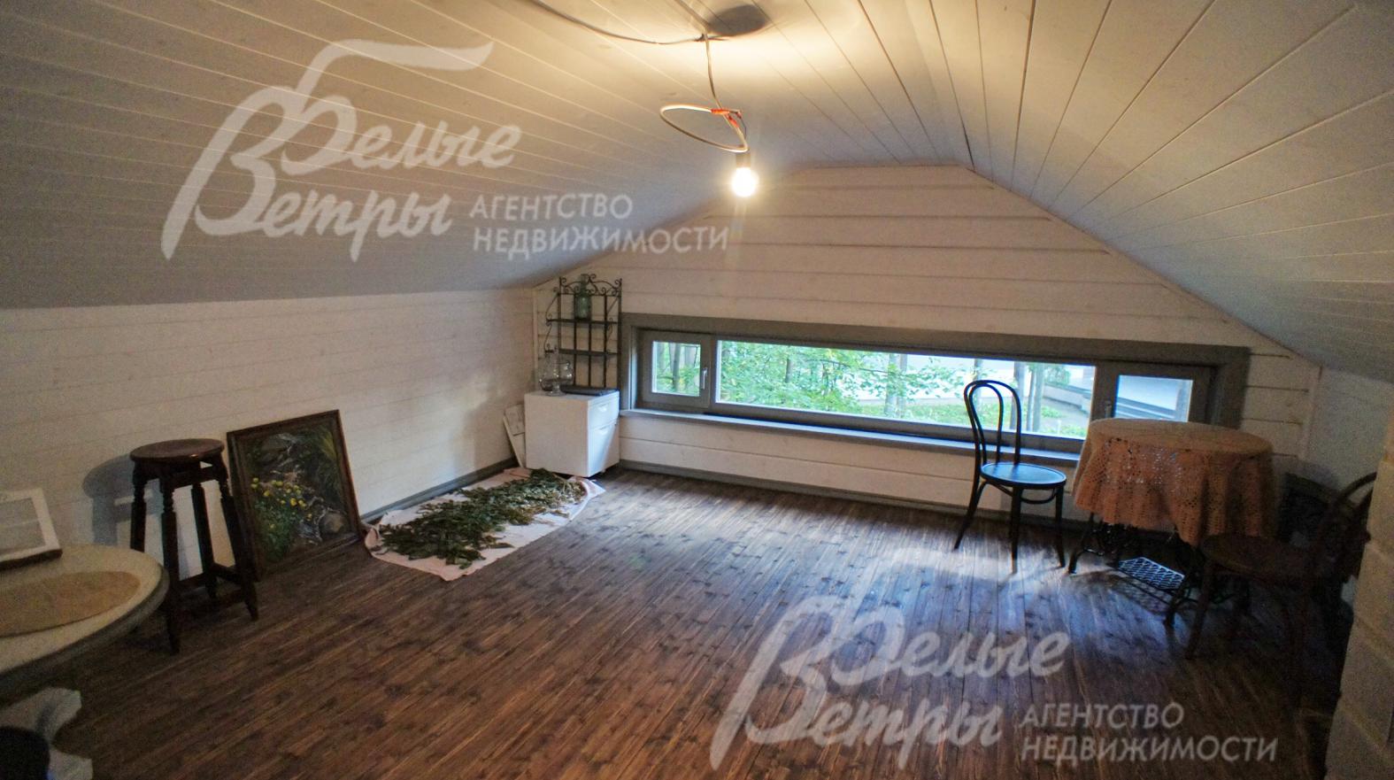 Комната в бане на втором этаже