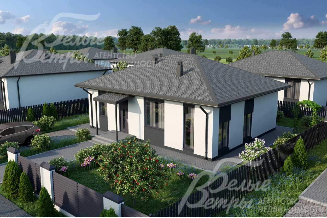 Визуализация проект Маяковский 96 кв.м