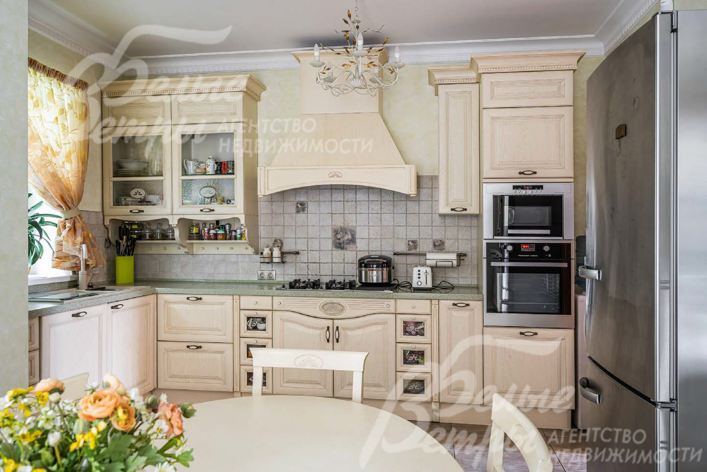 Кухня-столовая площадью 22 кв.м