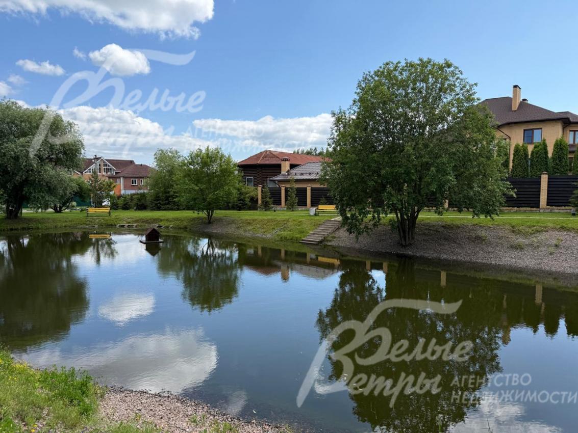 В пешей доступности - живописный пруд