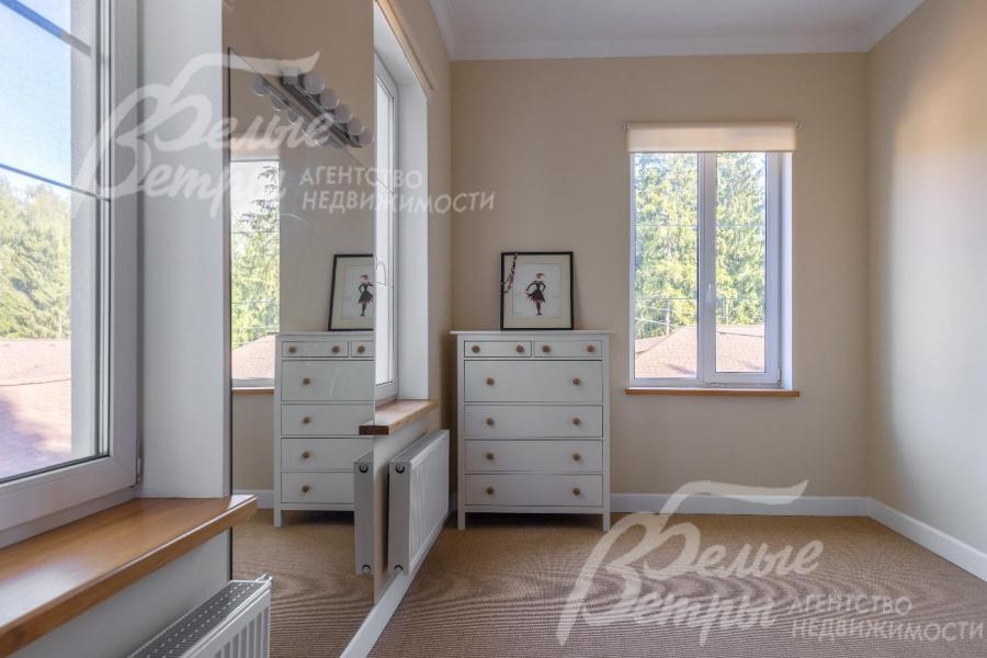 Гардеробная в мастер-спальне