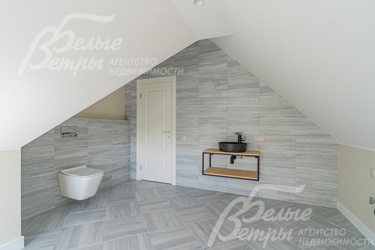 Санузел на мансарде
