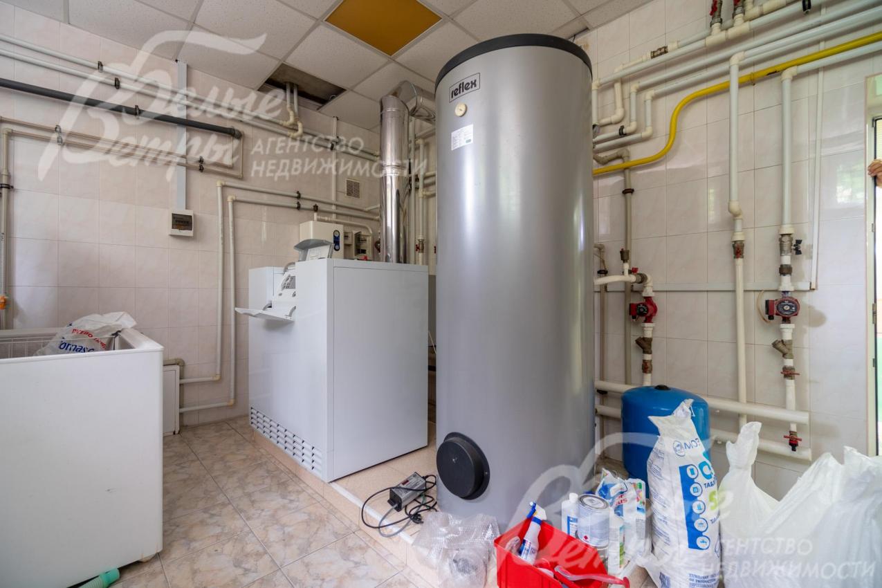 Котельная на цокольном этаже, полностью оборудована