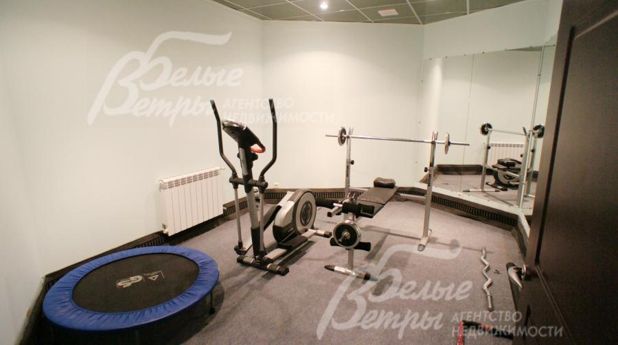 Тренажерный зал 13.8 кв.м