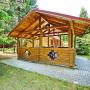 Деревянная беседка 20 кв.м.