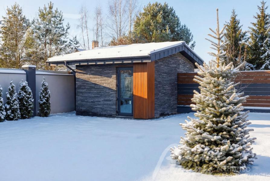 Хозяйственный блок с погребом/бомбоубежищем – 26 кв.м