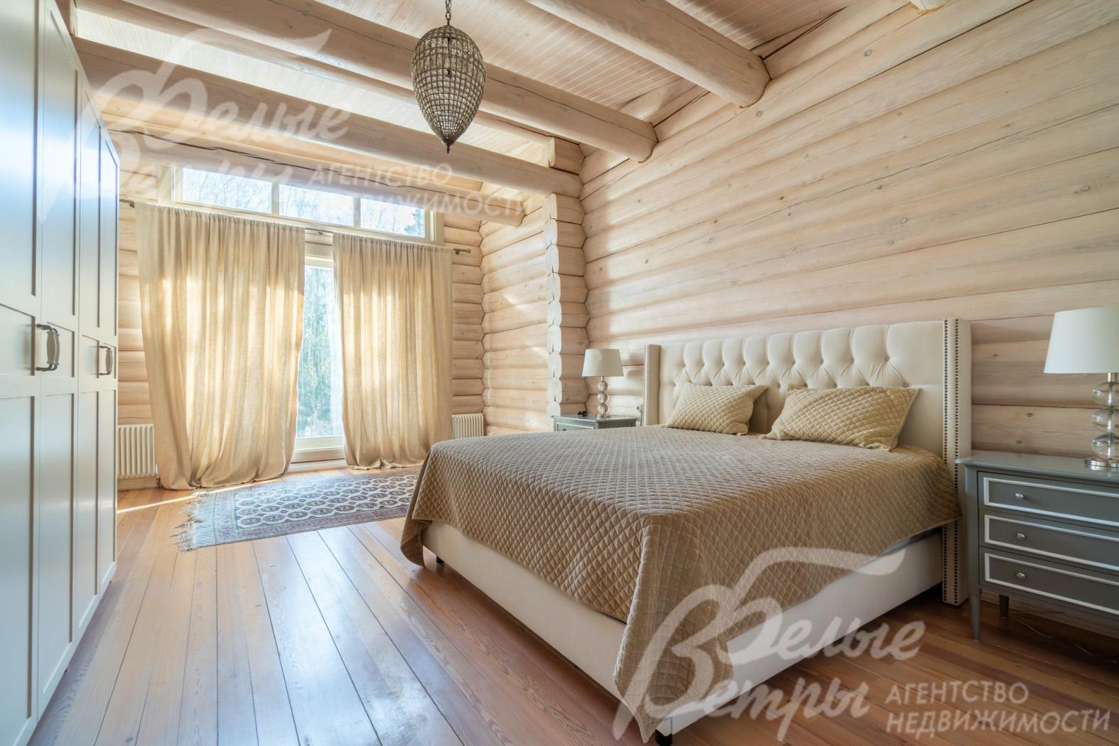 мастер спальня 26.6 кв.м с санузлом