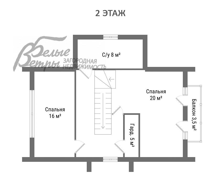 Дом Апрелевка  id 202-217 планировка1
