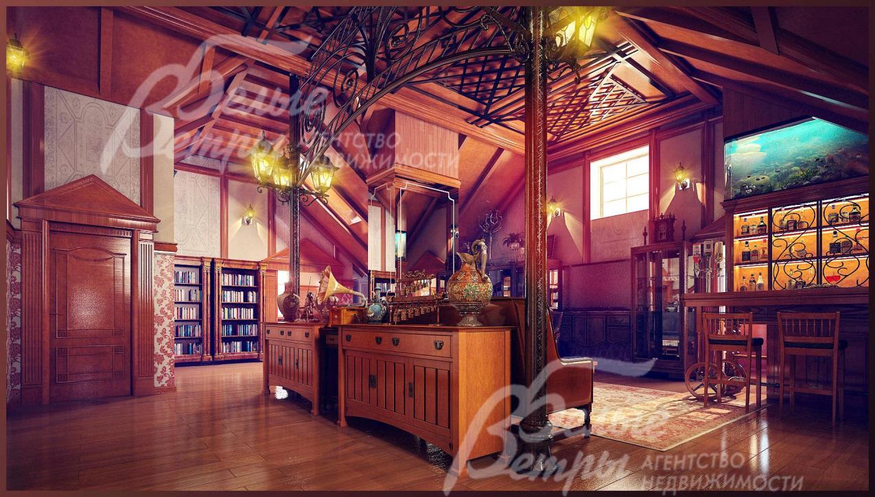 Визуализация зоны лофта 102 кв.м