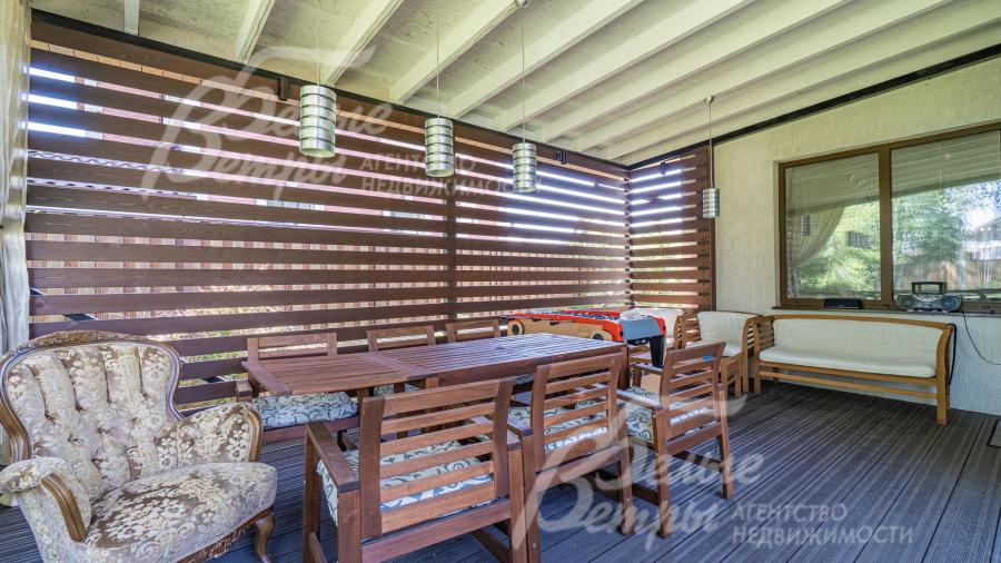 Крытая терраса 24 кв.м